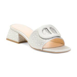 DEE OCLEPPO Dizzy Embellished Mule Sandals